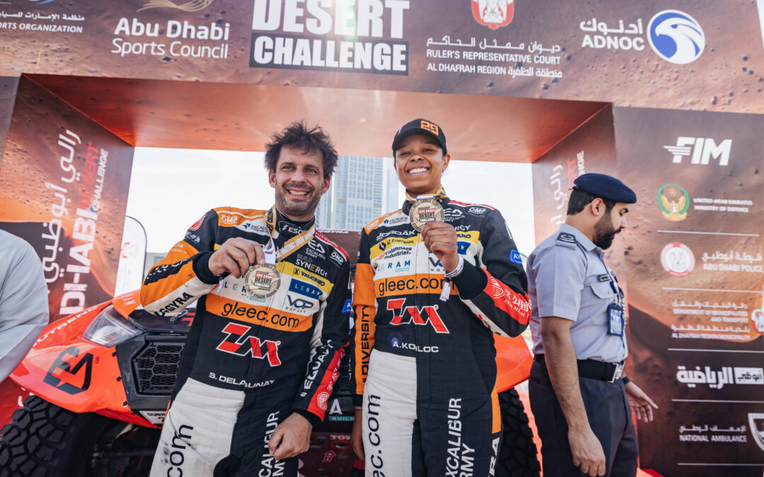 ALIYYAH KOLOC FINISHES ABU DHABI DESERT CHALLENGE IN EXCELLENT 7TH PLACE AT HER FIRST ATTEMPT IN THE ULTIMATE CATEGORY